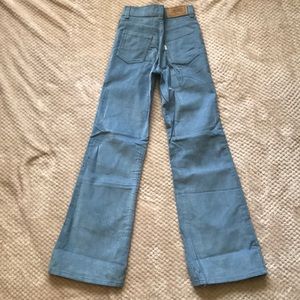 Vintage 70s Kids Levi's Corduroy big bell bottom